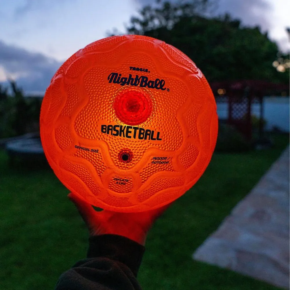 Tangle NightBall Basketball Orange