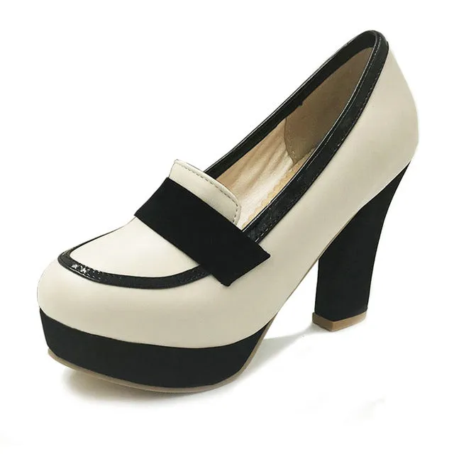 TAOFFEN ladies high heel shoes women sexy dress footwear fashion lady female brand pumps P13025 hot sale EUR size 34-47