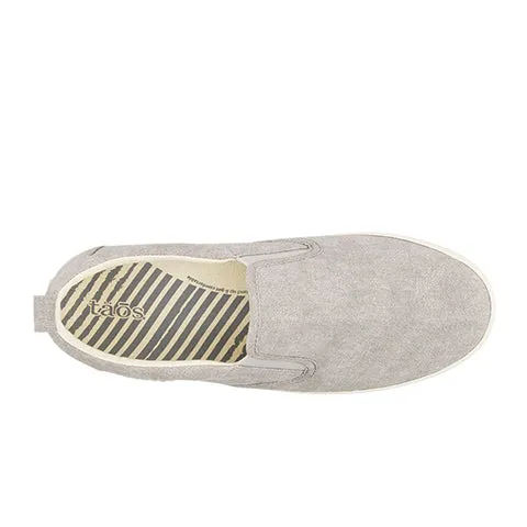 Taos Dandy Slip On Sneaker (Women) - Grey Washed Canvas