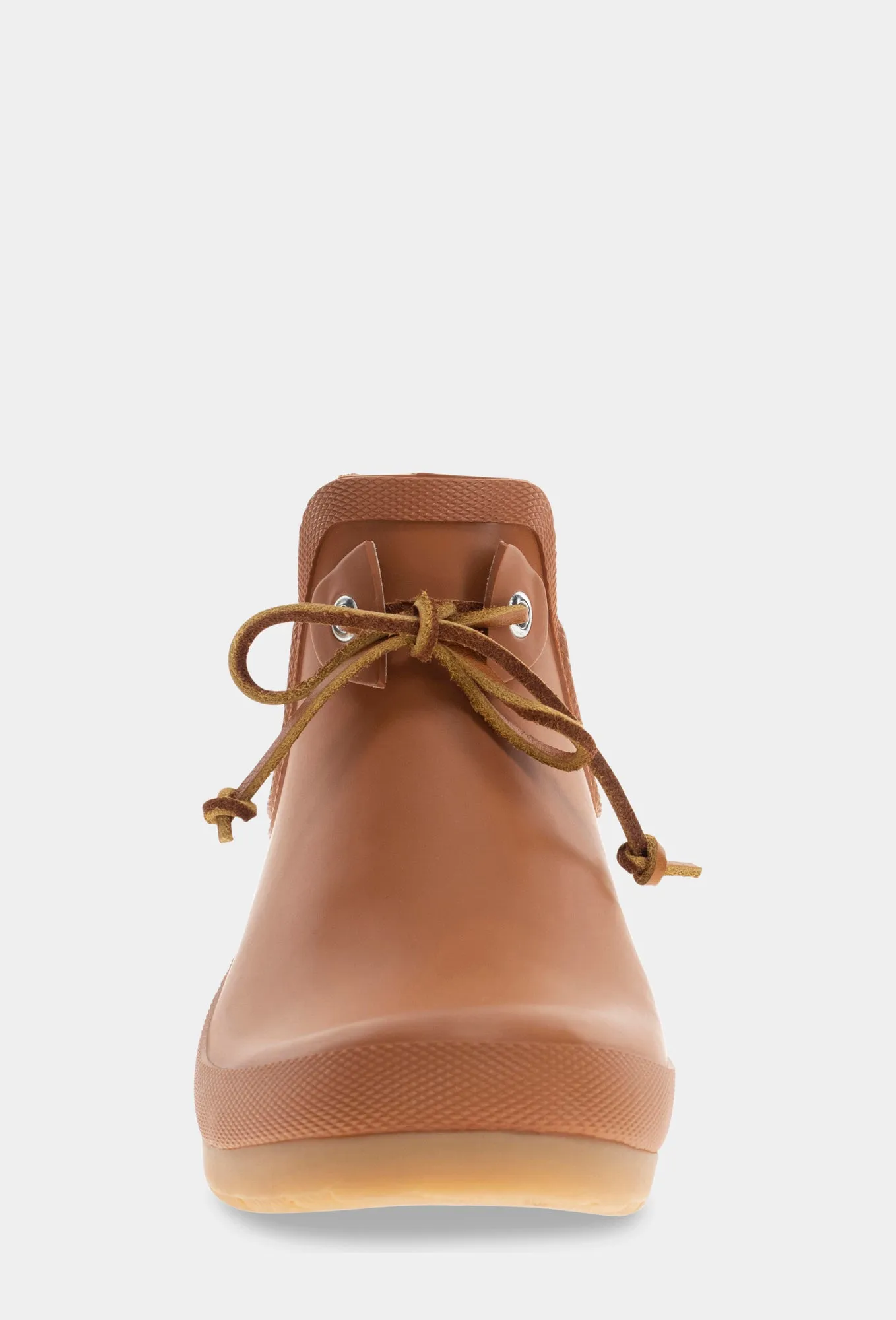 TIE CHELSEA RAIN BOOT - COGNAC