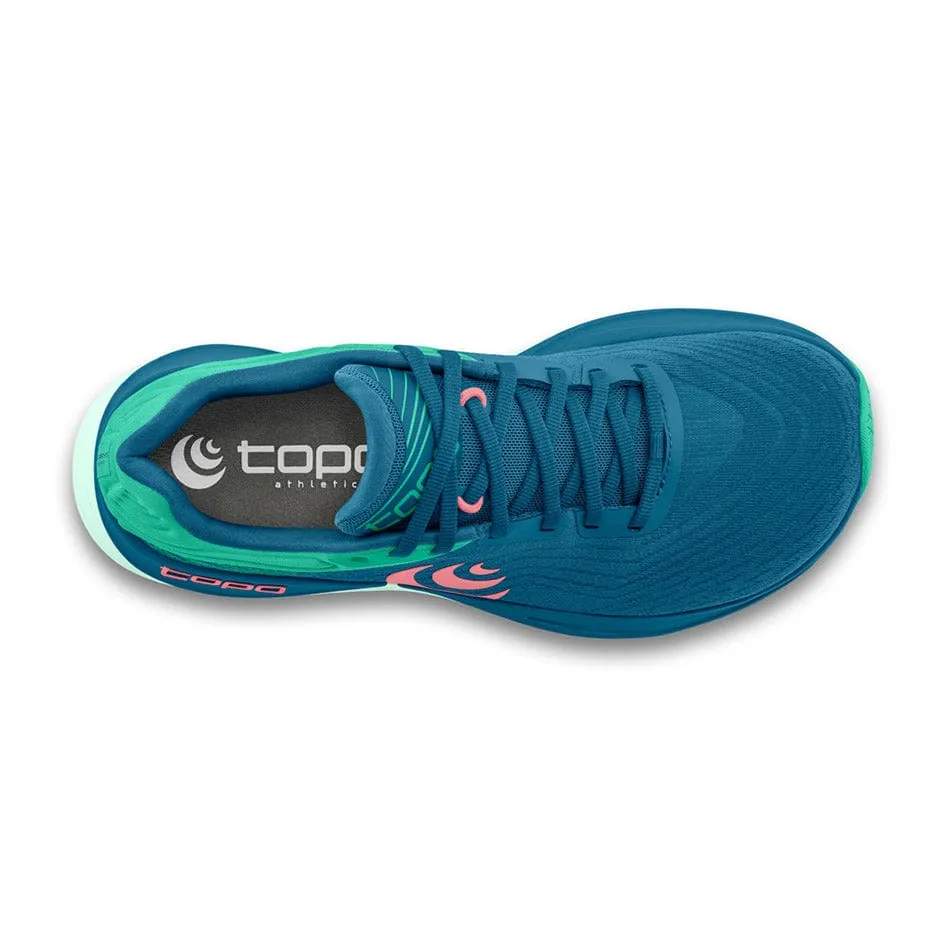 Topo Women's Ultrafly 5 Running Shoes Blue/Aqua AW24