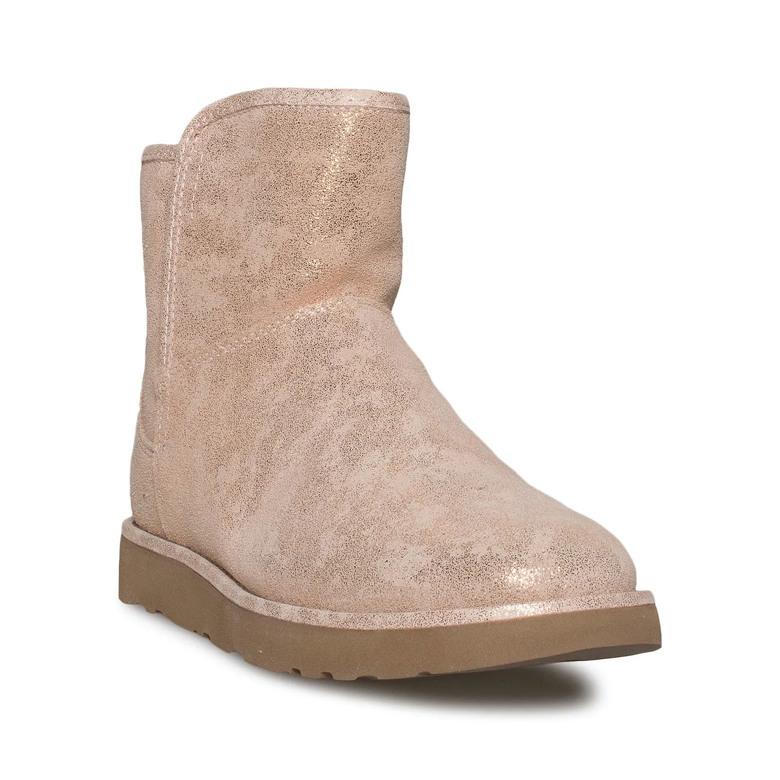 UGG Abree Mini Stardust Rose Gold Boots - Women's