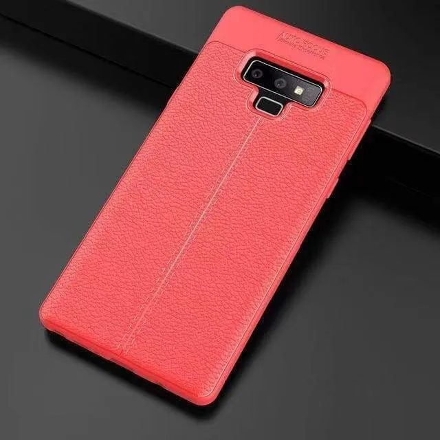 Ultra-Thin Silicone Leather Case For Samsung