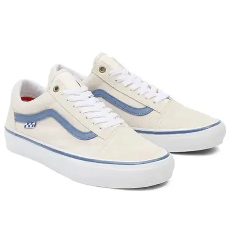 VANS OLD SKOOL SKATE SHOES - OFF WHITE