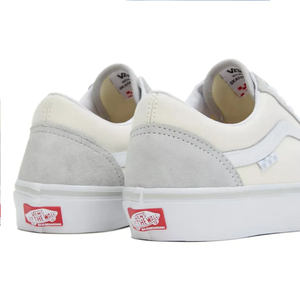 Vans Skate Old Skool Shoes - Light Grey/White