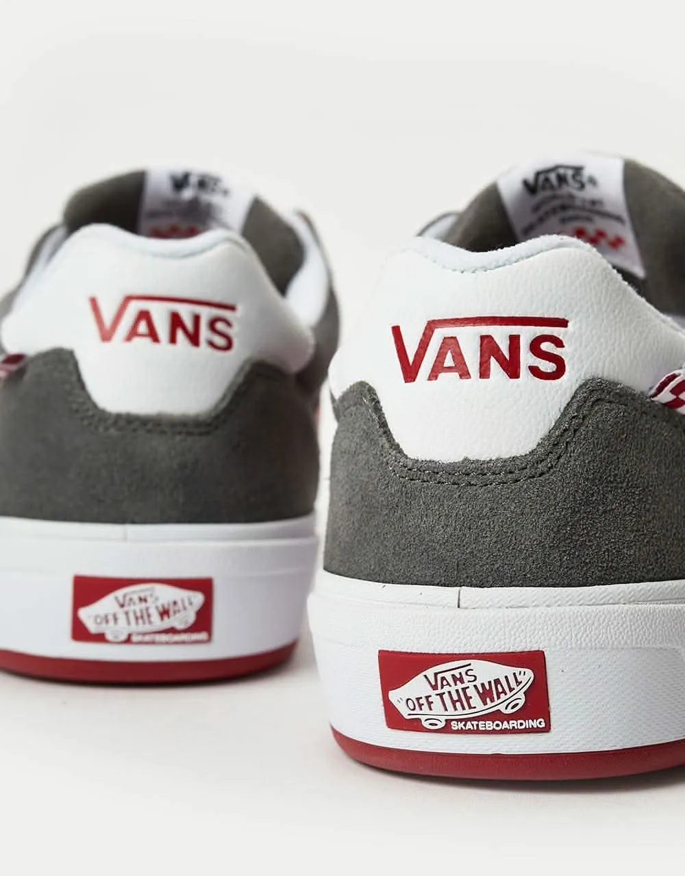 Vans Wayvee Skate Shoes - Grey/Red