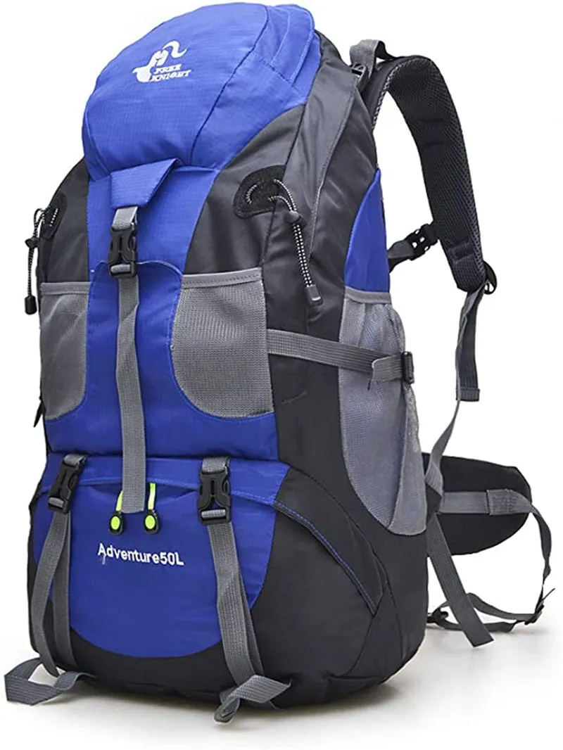 VentureFlow Backpack 50L - Lightweight Water Resistant