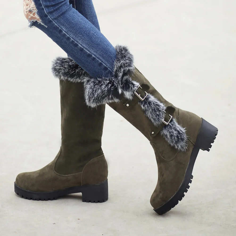 Winter Snow Warm Plush Boots