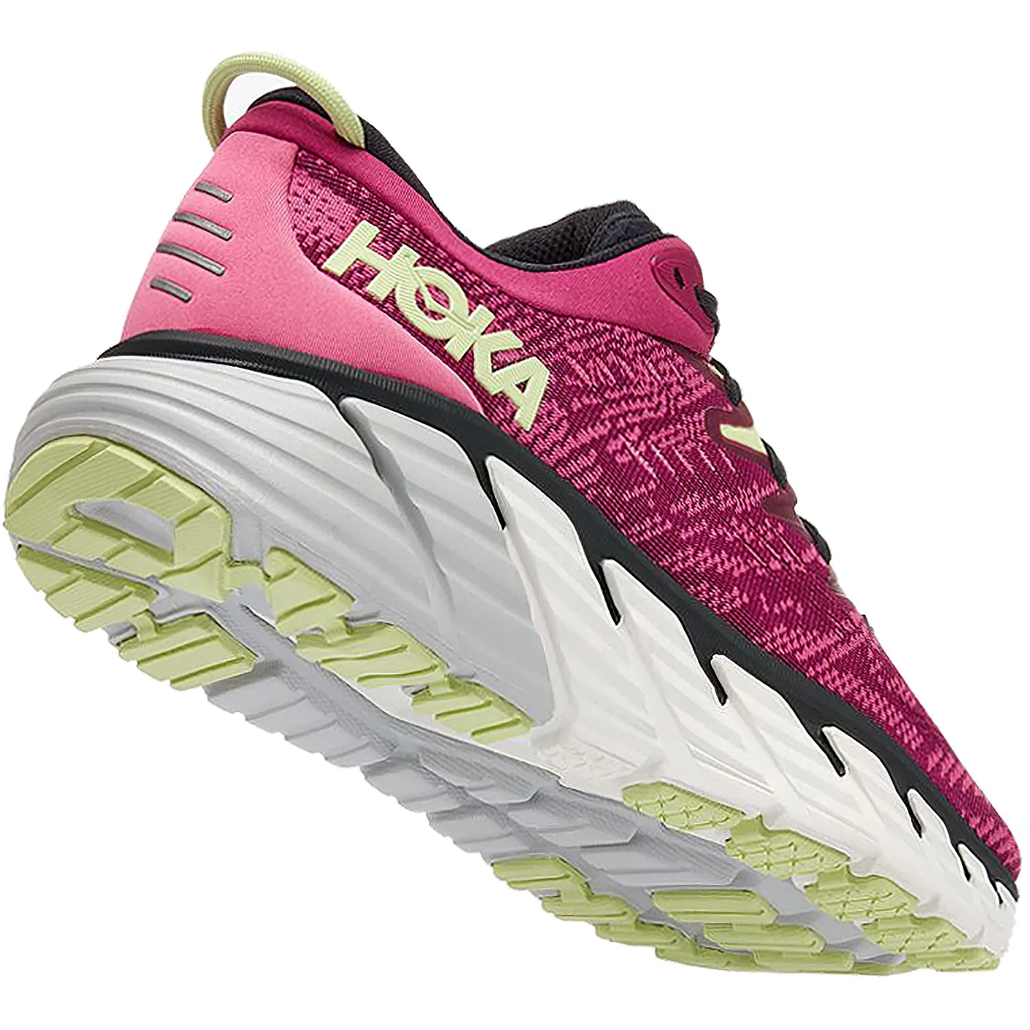 Women's Hoka Gaviota 4 Festival Fuchsia/Blue Graphite Mesh