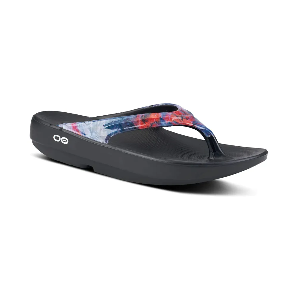 Women's Oofos OOlala Limited Sandal Color: Canyon Sunlight