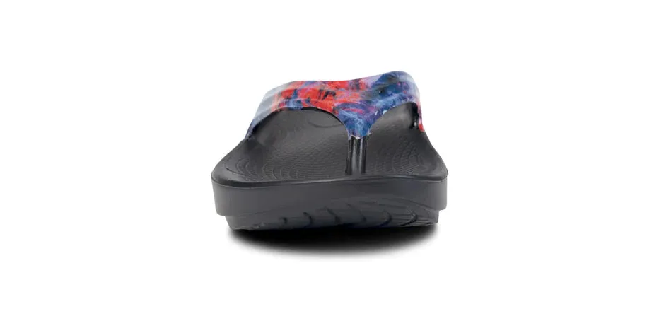 Women's Oofos OOlala Limited Sandal Color: Canyon Sunlight