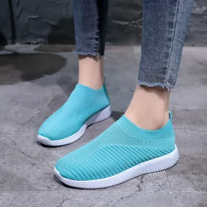 Women's Stretch Mesh Flat Shoes