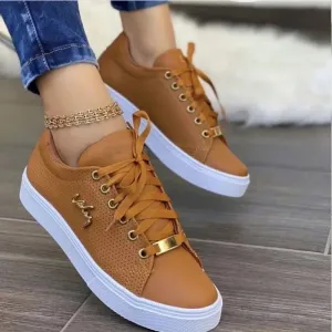 Women’s Vulcanized Shoes 2023  Casual Sneakers in Plus Size 43